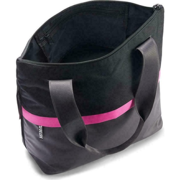 Nike- Radiate Training Tote Bag Black/Pink- NWT - Picture 3 of 4